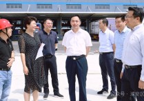 颜复调研推进电商物流园建设